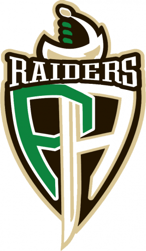 Prince Albert Raiders 2013 14-Pres Primary Logo heat sticker