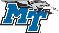 Middle Tennessee Blue Raiders 1998-2006 Alternate Logo custom vinyl decal