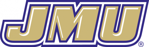 James Madison Dukes 2013-2016 Wordmark Logo heat sticker