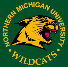 Northern Michigan Wildcats 1993-2015 Alternate Logo 01 custom vinyl decal