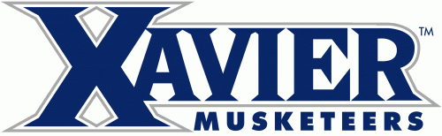 Xavier Musketeers 1995-2008 Wordmark Logo custom vinyl decal