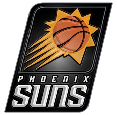 Phoenix Suns Plastic Effect Logo custom vinyl decal