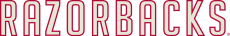 Arkansas Razorbacks 1967-1974 Wordmark Logo custom vinyl decal