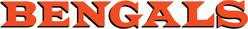 Cincinnati Bengals 1997-2003 Wordmark Logo 02 custom vinyl decal