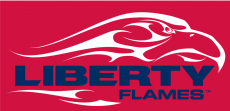 Liberty Flames 2004-2012 Alternate Logo 03 custom vinyl decal