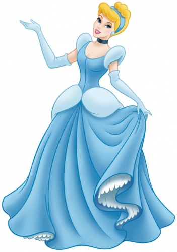 Cinderella Logo 02 custom vinyl decal