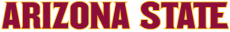 Arizona State Sun Devils 2011-Pres Wordmark Logo 10 heat sticker