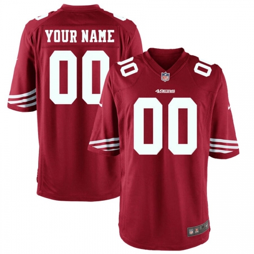 San Francisco 49ers Custom Letter and Number Kits For Game Jersey Material Vinyl