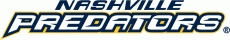 Nashville Predators 1998 99-2010 11 Wordmark Logo custom vinyl decal