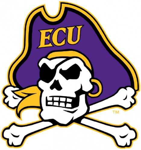 East Carolina Pirates 2004-2013 Primary Logo 01 custom vinyl decal