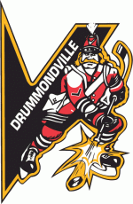 Drummondville Voltigeurs 1994 95-2004 05 Primary Logo custom vinyl decal