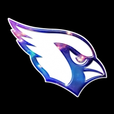 Galaxy Arizona Cardinals Logo heat sticker