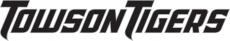 Towson Tigers 2004-Pres Wordmark Logo 03 custom vinyl decal
