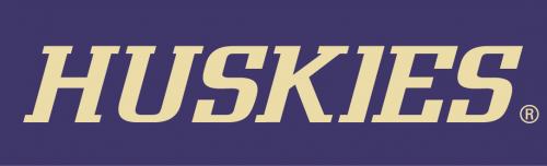 Washington Huskies 2001-Pres Wordmark Logo 02 custom vinyl decal