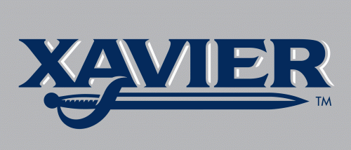 Xavier Musketeers 2008-Pres Wordmark Logo heat sticker