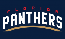 Florida Panthers 2016 17-Pres Wordmark Logo 03 heat sticker