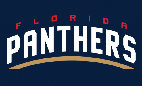 Florida Panthers 2016 17-Pres Wordmark Logo 03 heat sticker