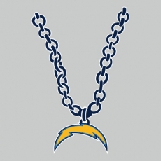 San Diego Chargers Necklace logo heat sticker