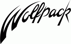 North Carolina State Wolfpack 2000-2005 Wordmark Logo custom vinyl decal