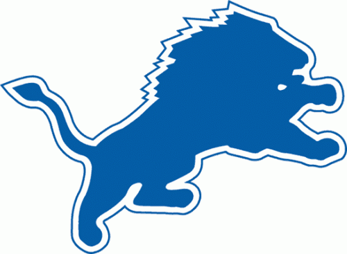 Detroit Lions 1970-2002 Primary Logo custom vinyl decal