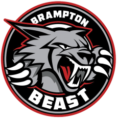 Brampton Beast 2019 20-Pres Primary Logo heat sticker