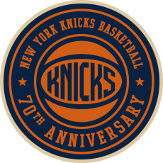 New York Knicks 2016-2017 Anniversary Logo 2 heat sticker