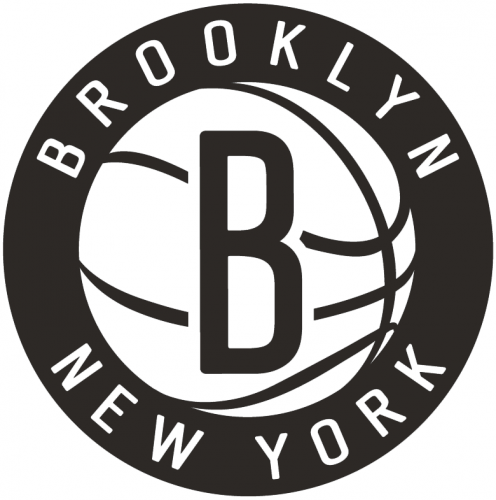 Brooklyn Nets 2012 13-Pres Secondary Logo heat sticker