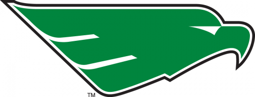 North Texas Mean Green 2005-Pres Secondary Logo 01 heat sticker