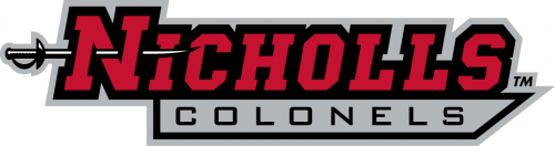 Nicholls State Colonels 2009-Pres Wordmark Logo 01 heat sticker