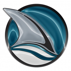 San Jose Sharks Crystal Logo heat sticker