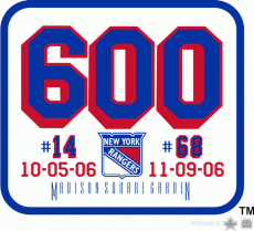 New York Rangers 2006 07 Misc Logo heat sticker