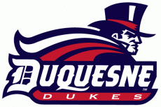 Duquesne Dukes 2007-2018 Primary Logo heat sticker
