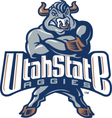 Utah State Aggies 1996-2000 Primary Logo heat sticker