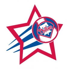 Philadelphia Phillies Baseball Goal Star logo heat sticker