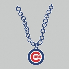 Chicago Cubs Necklace logo custom vinyl decal
