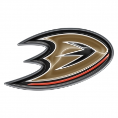 Anaheim Ducks Crystal Logo heat sticker