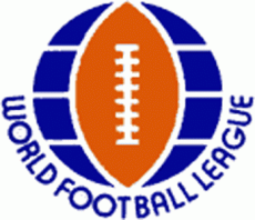 World Football League 1974-1975 custom vinyl decal