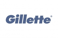 Gillette brand logo 03 heat sticker