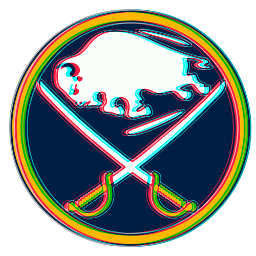 Phantom Buffalo Sabres logo heat sticker
