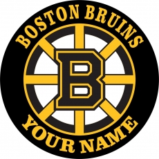 Boston Bruins Customized Logo heat sticker