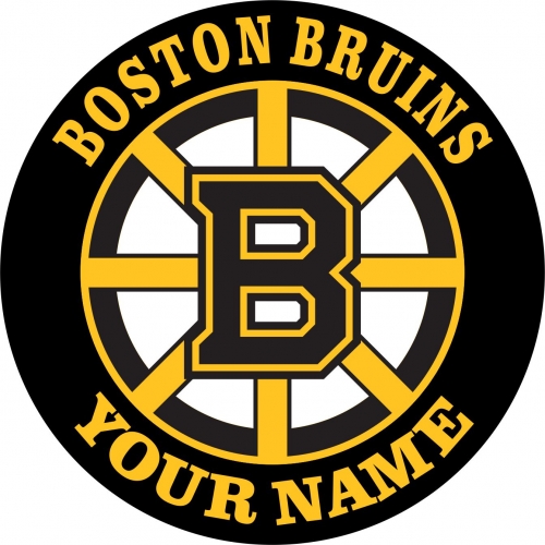 Boston Bruins Customized Logo heat sticker