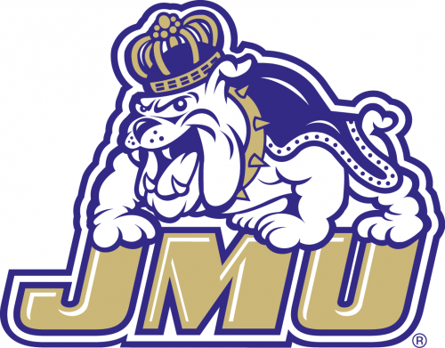 James Madison Dukes 2013-2016 Alternate Logo 04 heat sticker