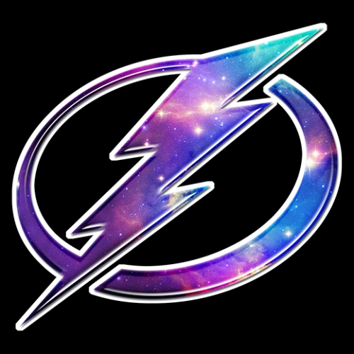 Galaxy Tampa Bay Lightning Logo heat sticker