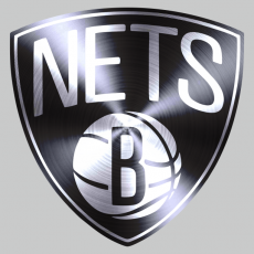Brooklyn Nets Stainless steel logo custom vinyl decal