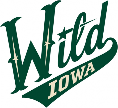 Iowa Wild 2013-Pres Primary Logo custom vinyl decal