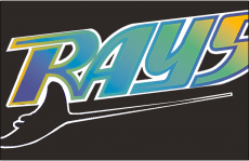 Tampa Bay Rays 1999 Special Event Logo heat sticker