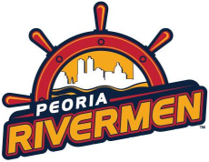 Peoria Rivermen 2013 14-2014 15 Primary Logo heat sticker