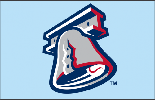 Lehigh Valley IronPigs 2014-Pres Cap Logo 2 heat sticker