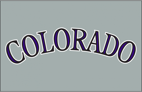 Colorado Rockies 2017-Pres Jersey Logo heat sticker