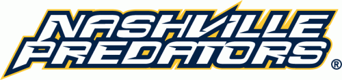 Nashville Predators 1998 99-2002 03 Wordmark Logo custom vinyl decal